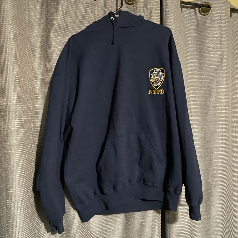 NYPD Jerzees Hoodie